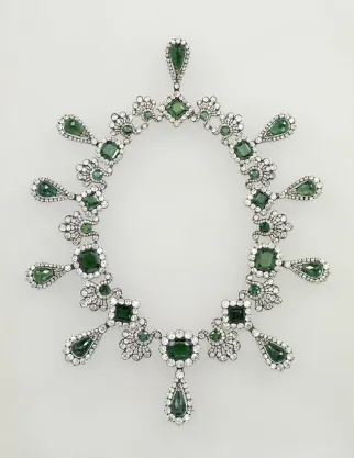 Collier émeraudes Marie-Louise