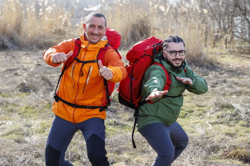 Fabien et Missak pekin express