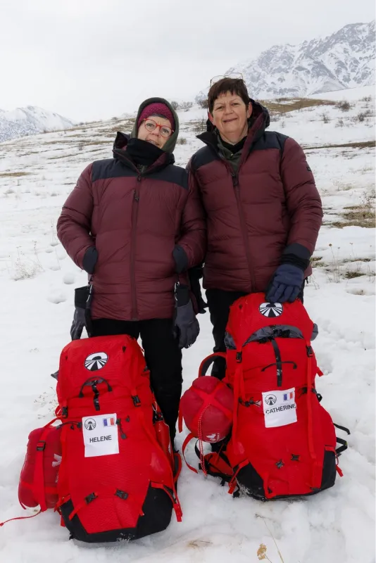Hélène et Catherine pekin express