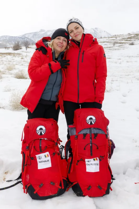 Nathalie et Charlotte pekin express