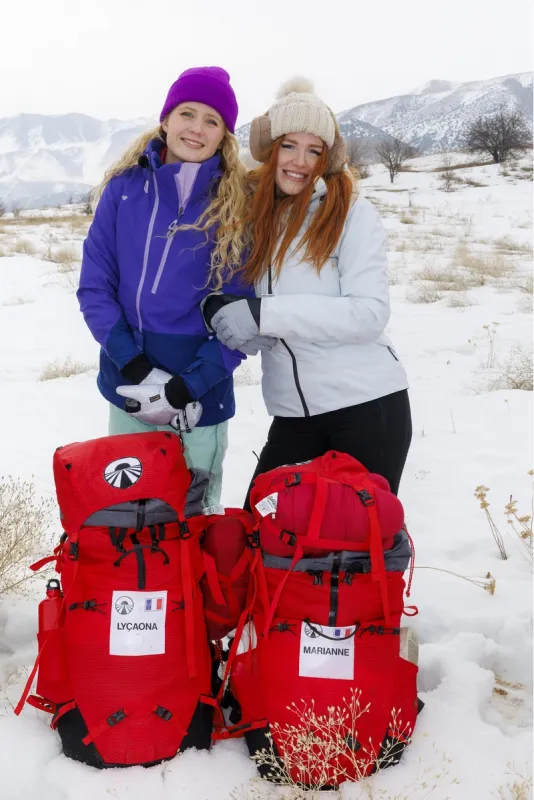 Lyçaona et Marianne pekin express