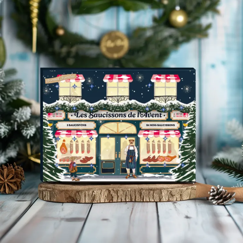 Calendrier de l'avent saucissons