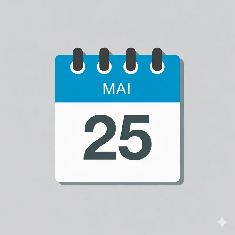 25 mai