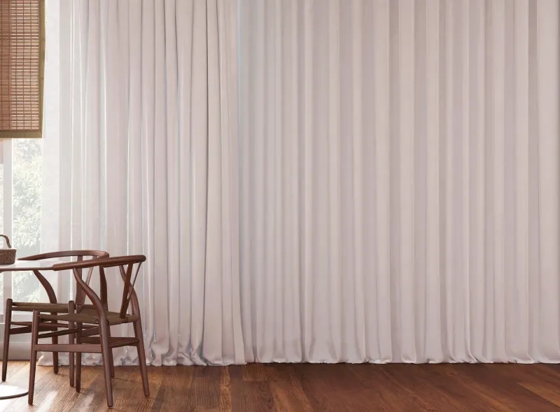 Rideau blanc