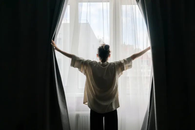 Ouverture de rideaux