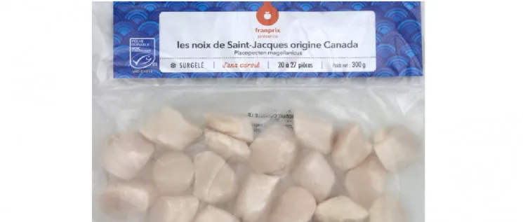 Noix de Saint-Jacques Franprix