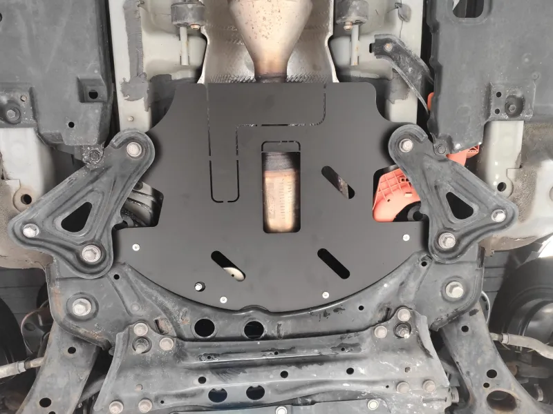 Plaque pour pot catalytique