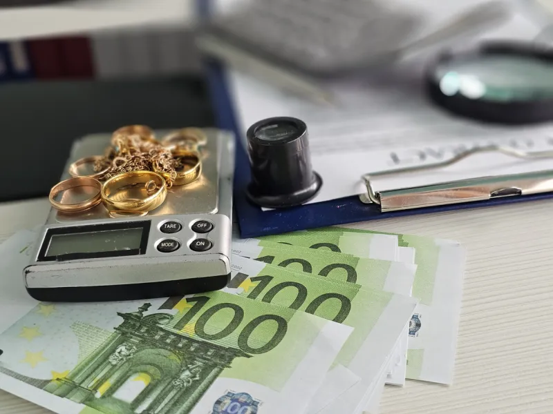 argent bijou calculatrice