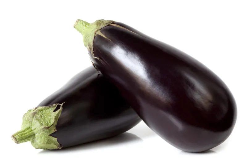 Aubergines violettes
