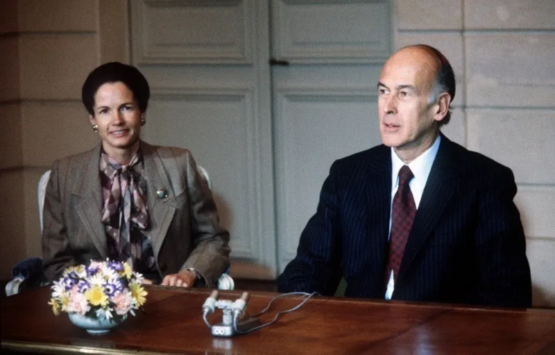 Valéry et Anémone Giscard d'Estaing