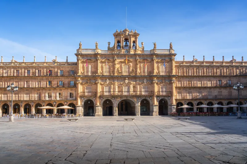 plaza mayor square - salamanca, spain
