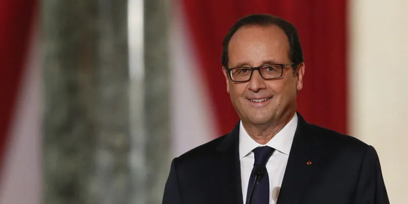 le président français françois hollande répond aux journalistes lors d'une conférence de presse, le 18 septembre 2014 au palais d'elysée à paris afp photo patrick kovarik