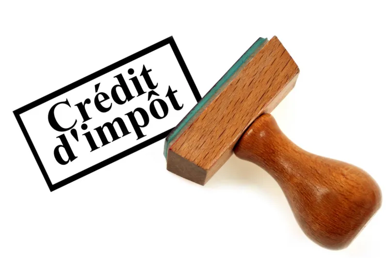 tampon encreur crédit d'impôt