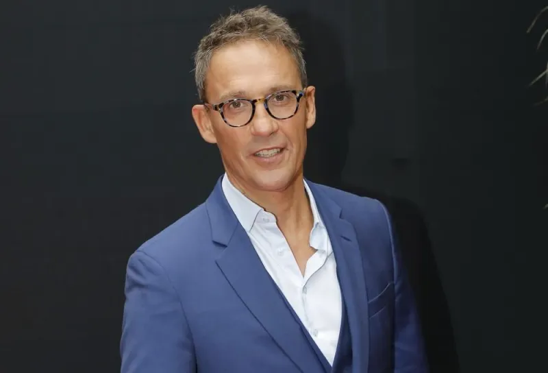 julien courbet assiste a la conférence de presse de rentree de rtl a paris, france, le 13 septembre 2017 photo by jlppa abacapresscom , 606976 016 paris france