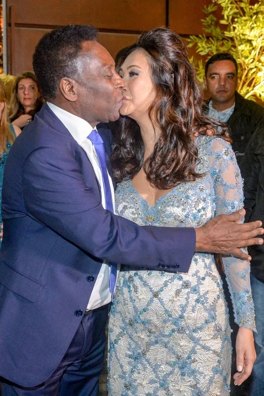 brazilian football great pele has married for a third time - sao paulo