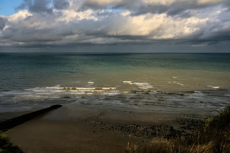 le treport, mers-les-bains, english channel, mouth of the river bresle, between picardy and normandy, somme, hauts-de-france