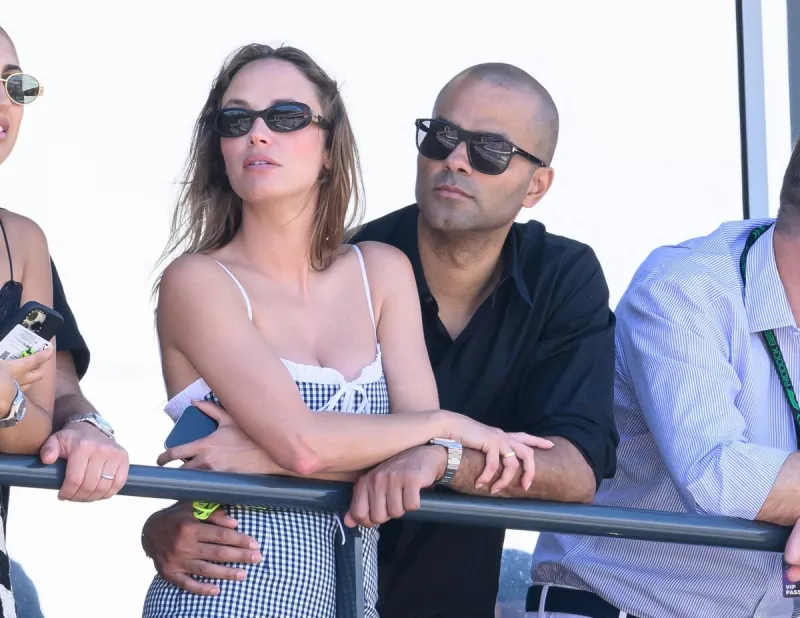 tony parker et sa compagne agathe teyssier assistent au gp de monaco à montecarlo, championnat du monde de formule 1 2024 le 25 mai 2024 à monaco photo by laurent zabulon abacapresscom