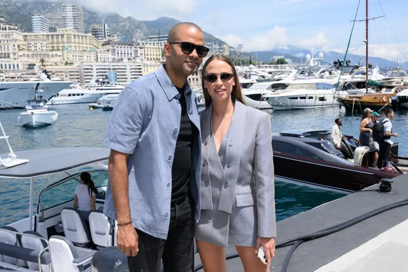 tony parker et agathe teyssier assistent au gp de monaco à montecarlo, championnat du monde de formule 1 2024 le 26 mai 2024 à monaco photo by laurent zabulon abacapresscom