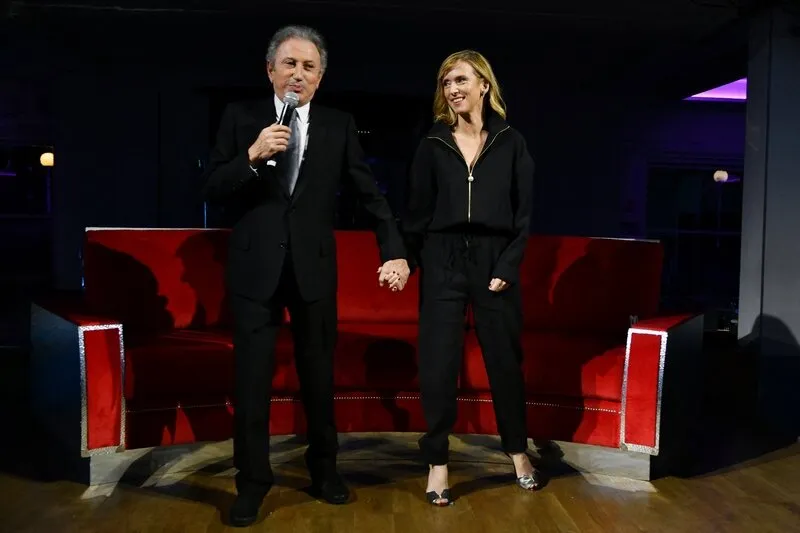 exclusif - michel drucker et sa nièce lea drucker participent au gala au profit de l'association princesse margot au chalet du lac a paris, france, le 25 novembre 2018 photo by laurent zabulon abacapresscom