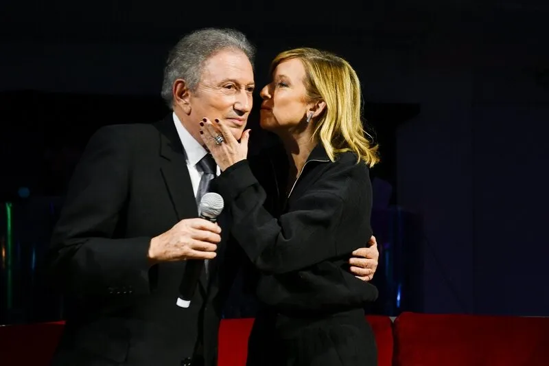 exclusif - michel drucker et sa nièce lea drucker participent au gala au profit de l'association princesse margot au chalet du lac a paris, france, le 25 novembre 2018 photo by laurent zabulon abacapresscom