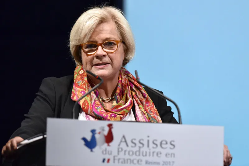 grand reims president catherine vautrin during the 3rd convention 'produire en france' (produce in france) held at centre des congres in reims, france on september 14, 2017 photo by edouard bernaux abacapresscom , 607063 080 reims france