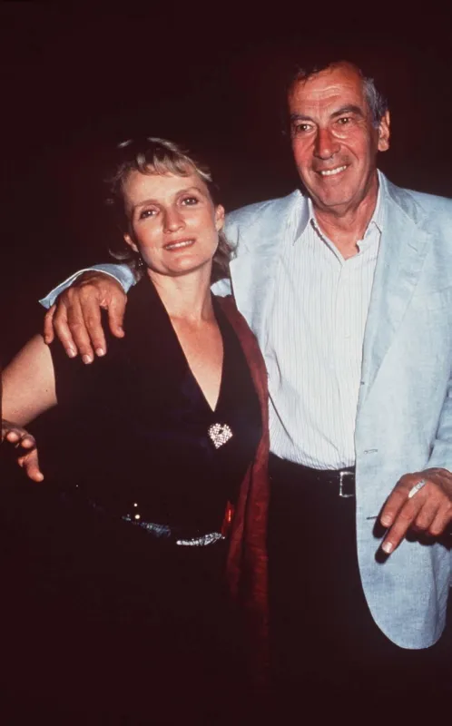 french film director roger vadim with his wife marie-christine barrault in november 28, 1991 photo by universal pictorial press photo photoshot dpa abacapresscom