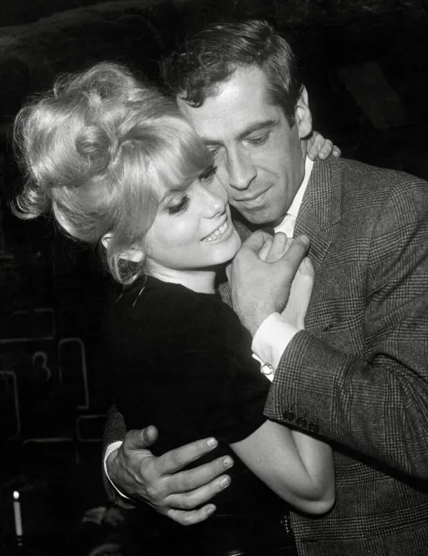 catherine deneuve and director roger vadim, circa 1965 photo by the hollywood archive   hollywood archive avalon abacapresscom <motcle99> deneuve catherine deneuve catherine akaba webedia-2024-05-14-catherine deneuve < motcle99>