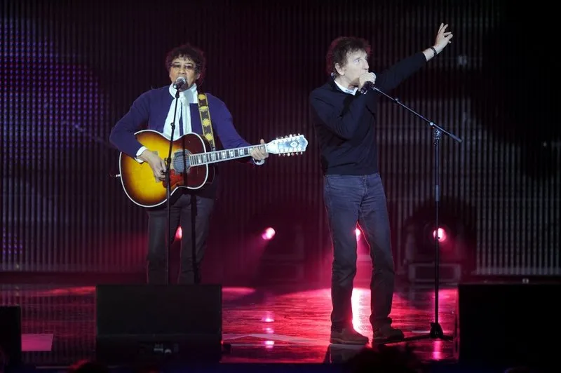 charity concert for haiti to benefit ' fondation de france' association held at the zenith - paris