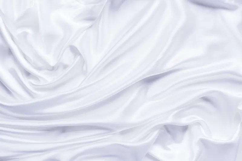 smooth elegant white wedding silk tenderness background retro style folded cloth texture