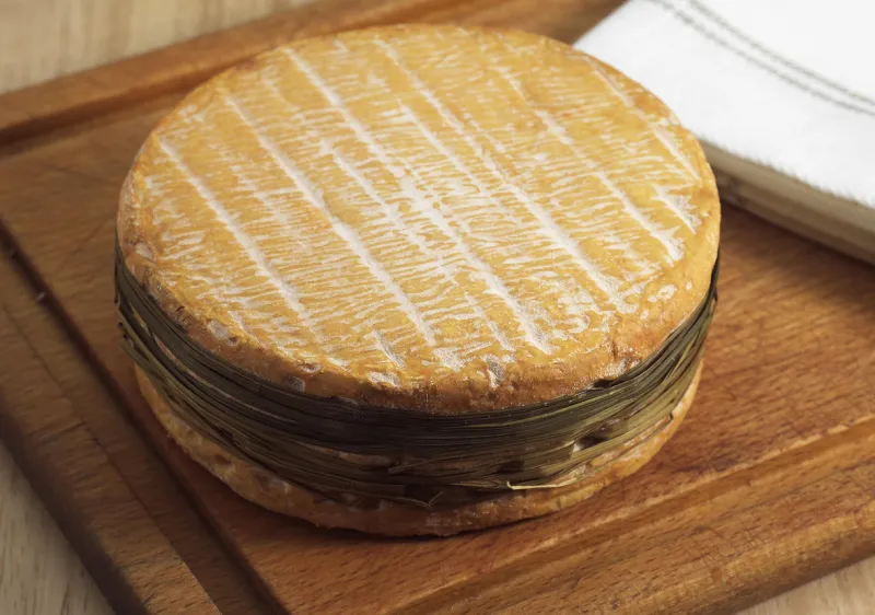 livarot, french cheese made in normandy from cow's milk