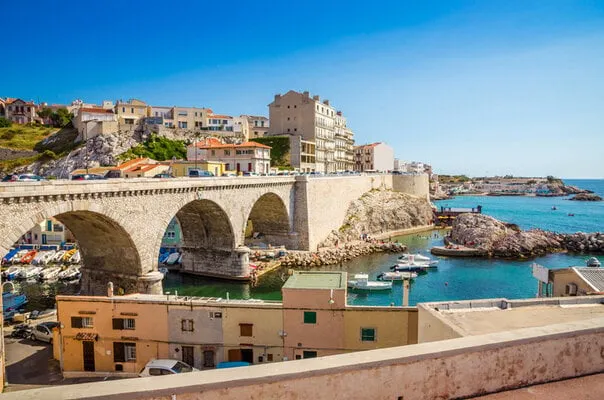 the vallon des auffes - fishing haven with small old houses, marseilles, france