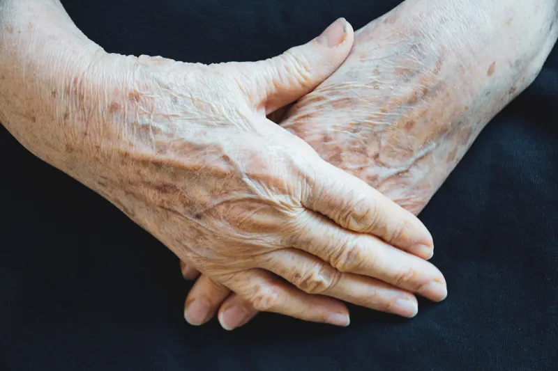 old woman hands holding together old woman hands holding together international day of older persons idea concept