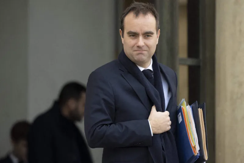 army minister sebastien le cornu after the weekly cabinet meeting in paris, france on february 1, 2023 photo by eliot blondet abacaprescom , 840628 074 paris france