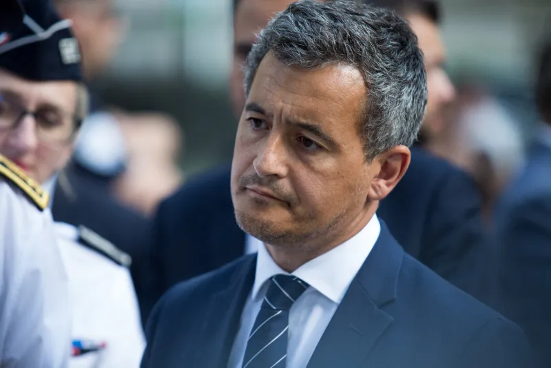 visit by gerald darmanin, minister of the interior and overseas territories on summer police reinforcements in paris on june 15, 2023 in paris, france photo by nasser berzane abacapresscom , 857160 052 paris france