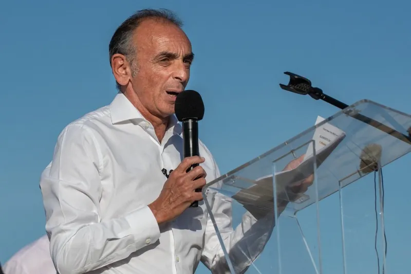 eric zemmour candidate for the post of deputy in cogolin