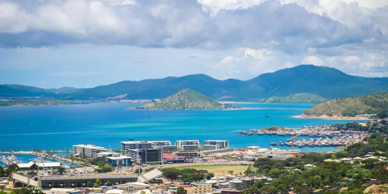 city view of port moresby, papua new guinea