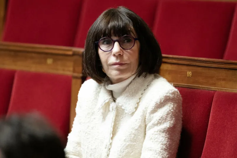 la députée catherine jaouen assiste à la séance des questions au gouvernement à l'assemblée nationale française, le 6 mars 2024 à paris, france photo by david niviere abacapresscom
