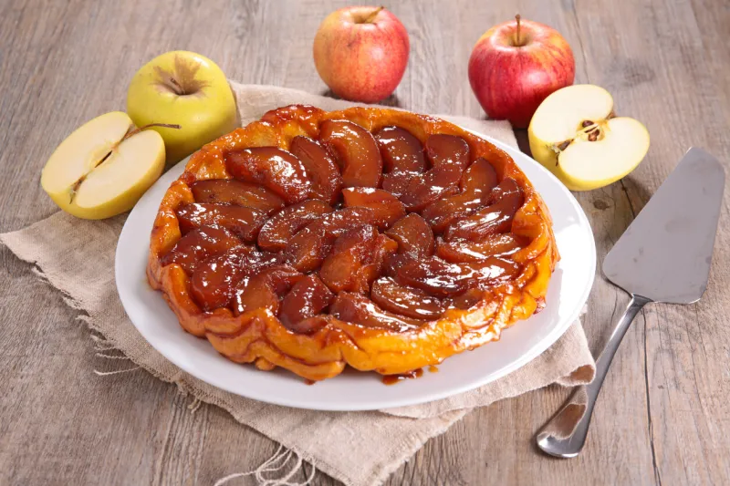 apple pie, tarte tatin