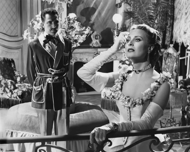 michele morgan in 'la minute de verite', directed by jean delannoy in france-italy, 1952 photo by dpa abacapresscom