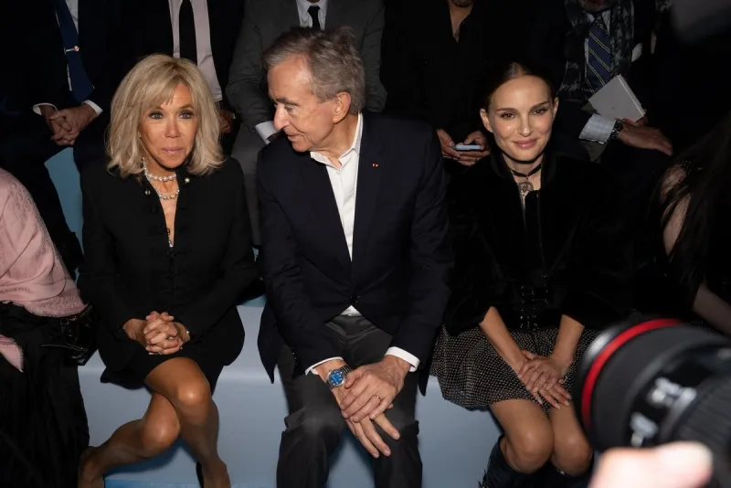pfw - dior front row