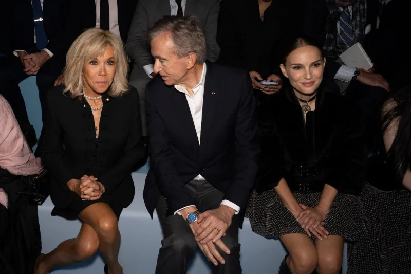 pfw - dior front row