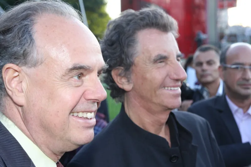 frédéric mitterrand assiste au 1er grand ramdam à paris