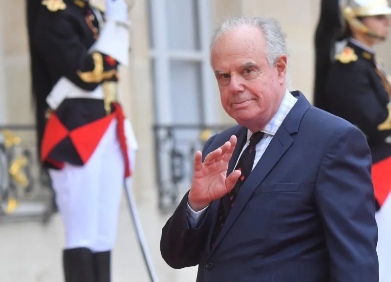 frédéric mitterrand arrivant pour un dîner d'État avec le président français emmanuel macron et le président italien sergio mattarella au palais de l'Élysée à paris, france, le 05 juillet 2021 photo par christian liewig abacapresscom