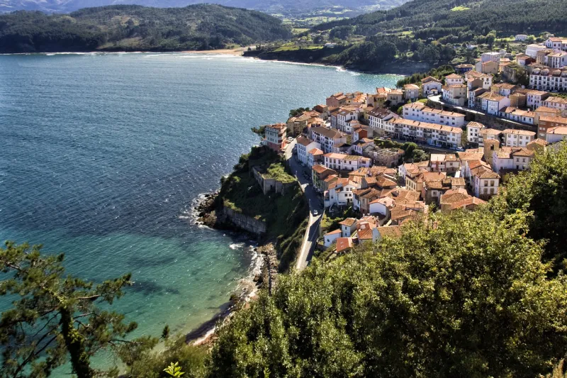 lastres - spain fishing village