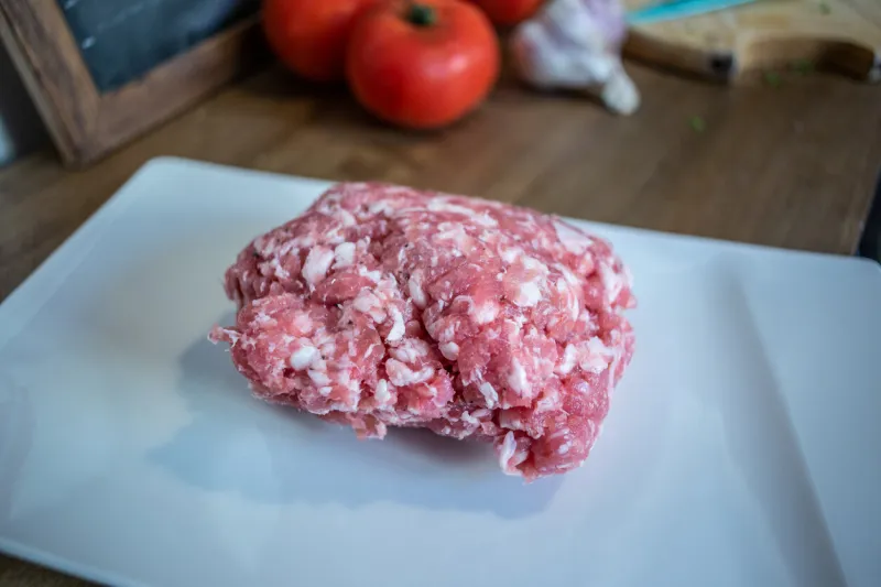 preparation and ingredients for stuffed tomatoes