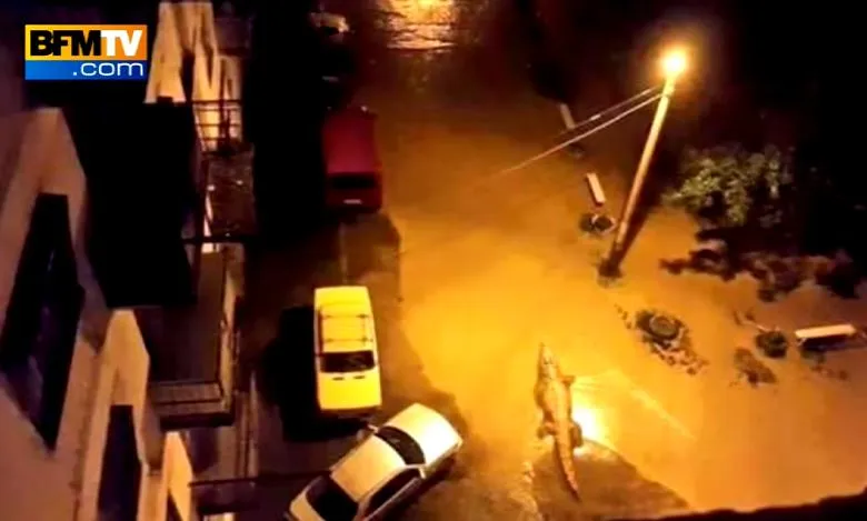 inondation en géorgie