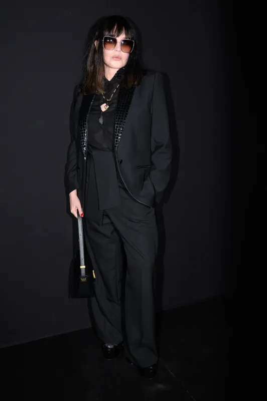 isabelle adjani attends the lanvin womenswear spring summer 2023 show as part of paris fashion week on october 03, 2022 in paris, france photo laurent zabulon abacapresscom