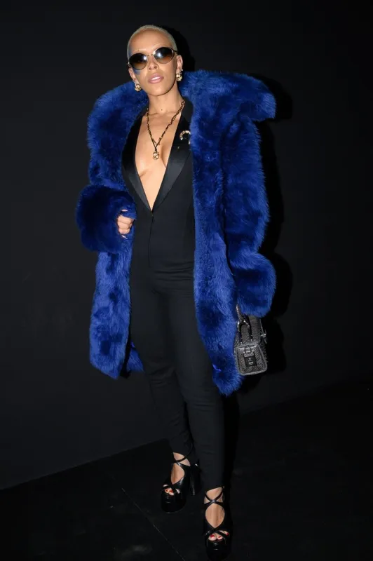 doja cat attends the lanvin womenswear spring summer 2023 show as part of paris fashion week on october 03, 2022 in paris, france photo laurent zabulon abacapresscom