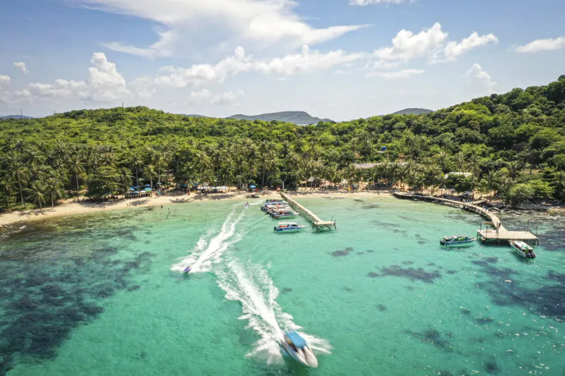 nice beach in phu quoc island vietnam