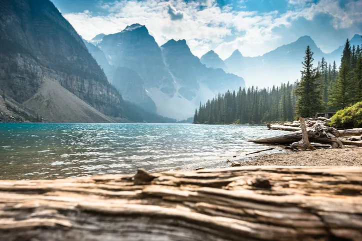 moraine lake in banff national park - canada